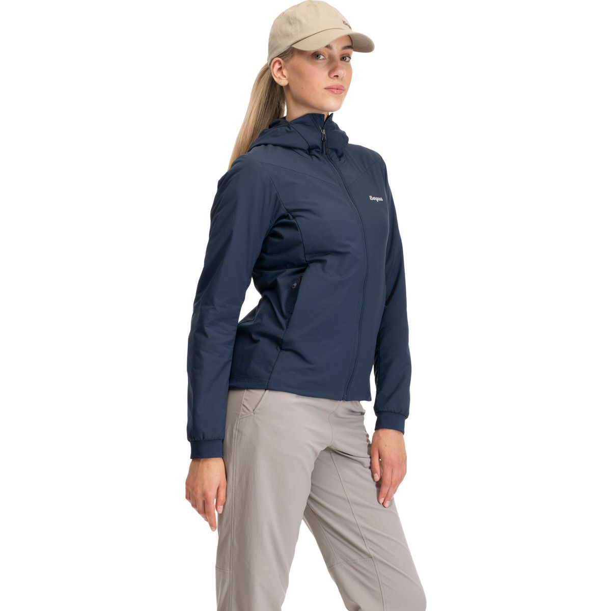 Bergans Holo Insulated Hood Jacket Women navy blue (557) S 256673-3708-557-S