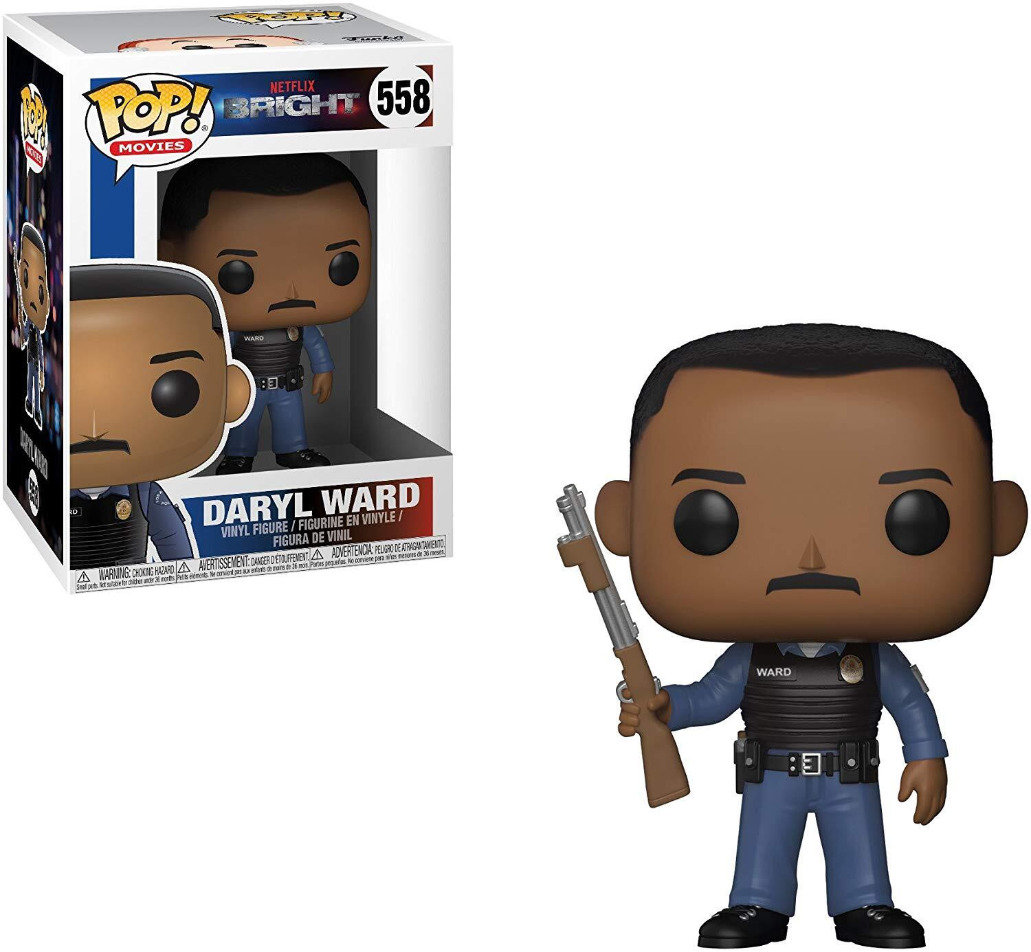 Funko Pop! Netflix Bright Daryl Ward 558 Vinyl figuur