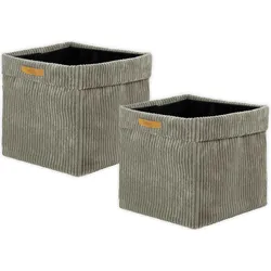 Lycce, Aufbewahrungskorb, Aufbewahrungskorb Casual Faltbare Aufbewahrungsbox Cord 2P (33 cm, 2x)