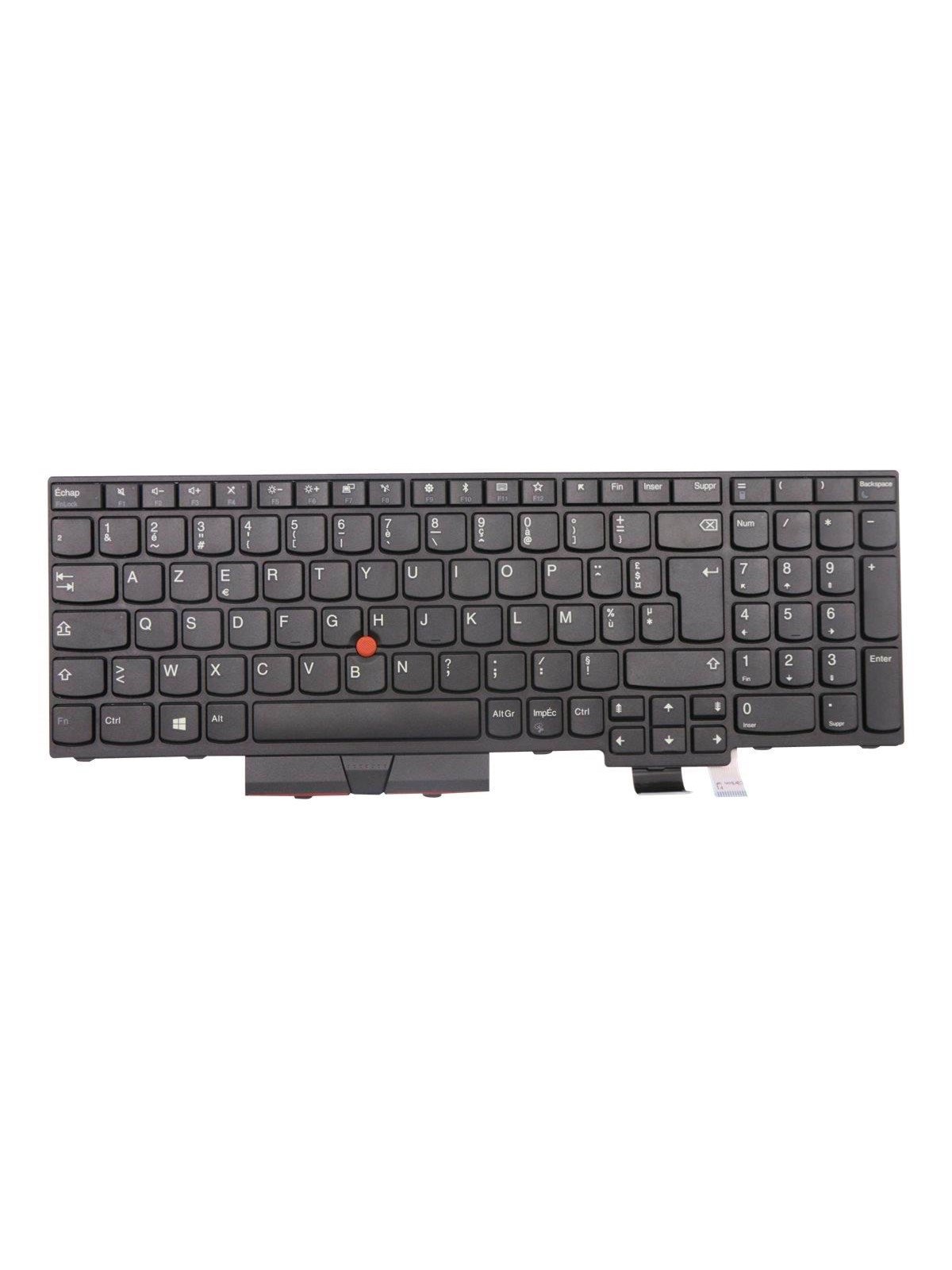 Lenovo - notebook replacement keyboard - with Trackpoint UltraNav - French - Laptop Ersatztastatur - Französisch - Schwarz