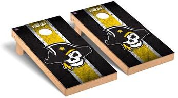 Skip's Garage Southwestern University Pirates Vintage Cornhole Board Set