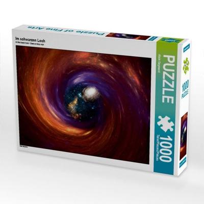 CALVENDO Puzzle Im schwarzen Loch | 1000 Teile Lege-Größe 64x48cm Foto-Puzzle für glückliche Stunden