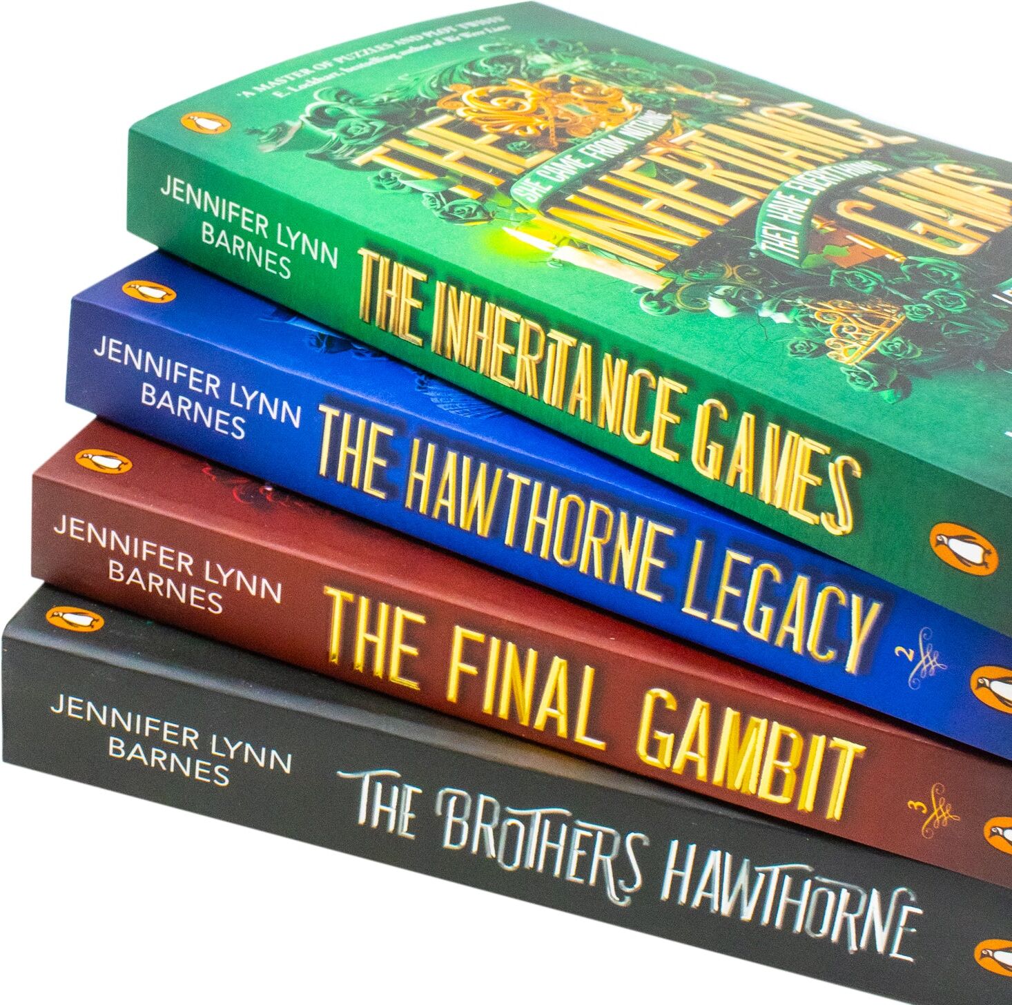 Penguin The Inheritance Games 4 Books Collection Set by Jennifer Lynn Barnes – YA Mystery Thriller Collection