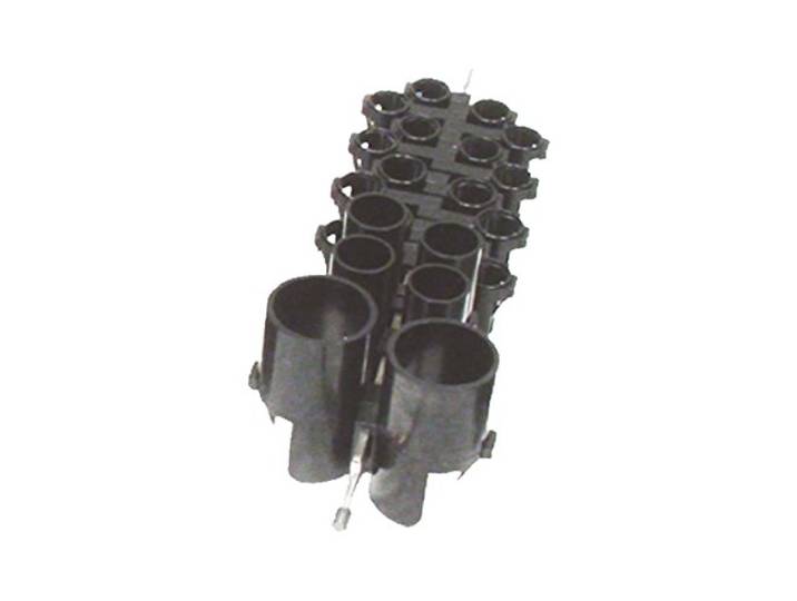 neoLabLine Polypropylen Combi-Gestell für 7-0045 Shaker mit Röhrchen 10/13/16/30mm Durchmesser