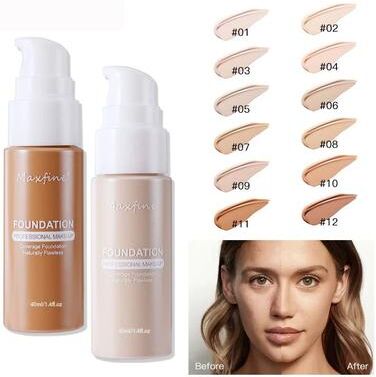 Uplifted Finds Liquid Foundation Effective Concealer Professional Cosmetics 09