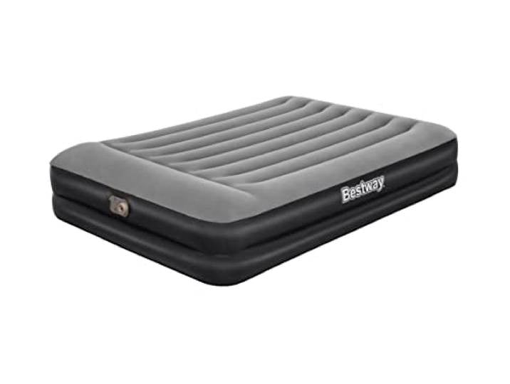 Bestway - Lit Matelas Gonflable 2 Personnes Queen Aeroluxe\, 203 x 163 x 48 cm\, Pompe électrique intégrée