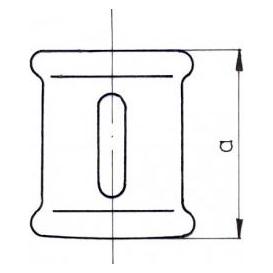 EE Odlewnia Steel connection M4 3 "galvanized (Rohrkupplung) (5907791611840)