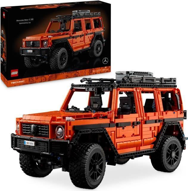 LEGO Technic Mercedes-Benz G500 Modelbouwspeelgoed voor volwassenen, Zwart, 2891 onderdelen