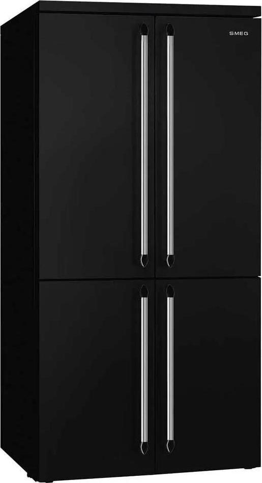 Smeg Fq960bl6 Amerikanischer Kühlschrank Schwarz 572 Liters / EU Plug 220V Schwarz 572 Liters