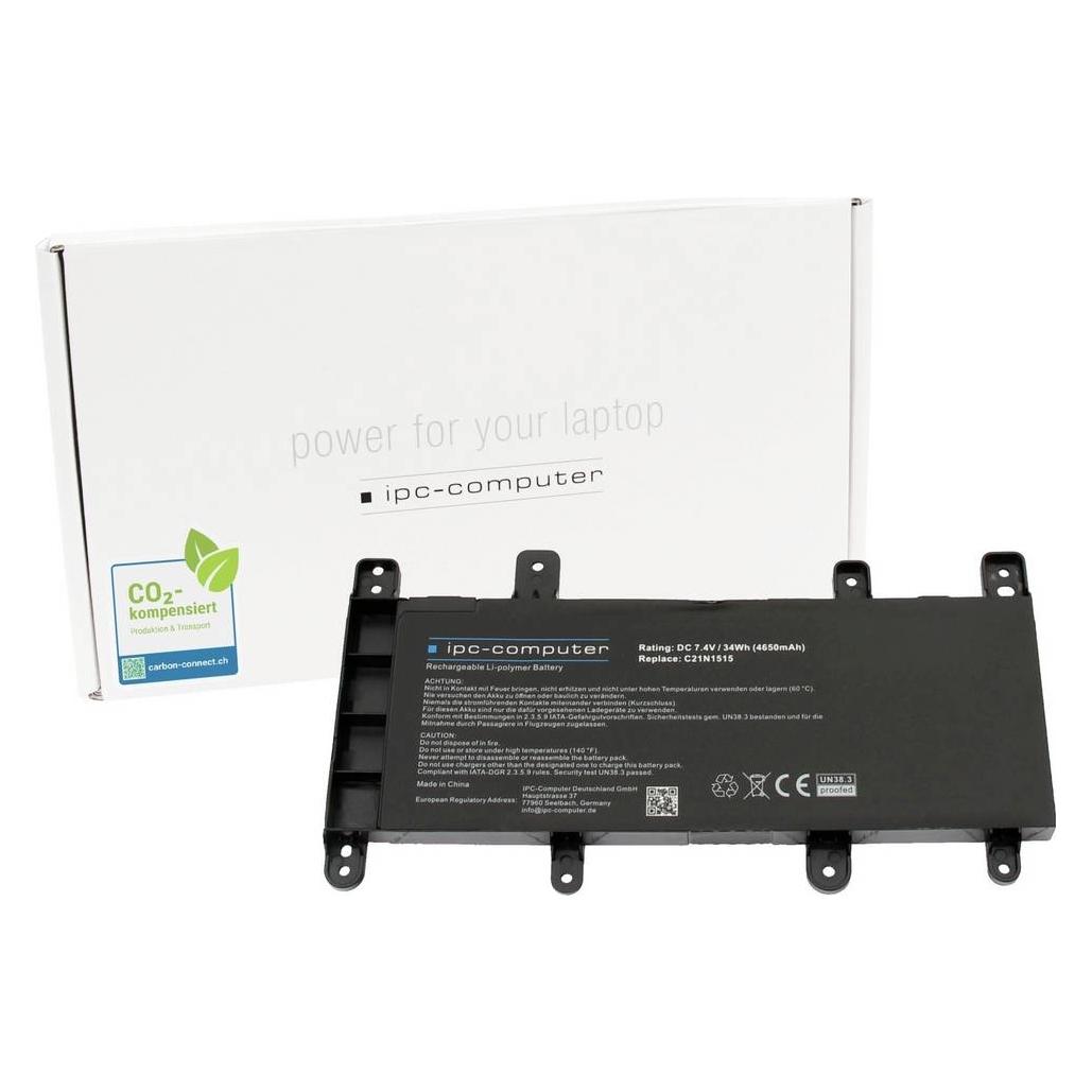 IPC Notebook-Akku C21N515 REPLACE 7.4 V 4650 mAh Asus (4650 mAh) (C21N515 REPLACE)