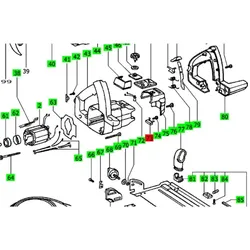 Festool Kohlehalter mit Kohle für ATF 55 E, 1 Paar