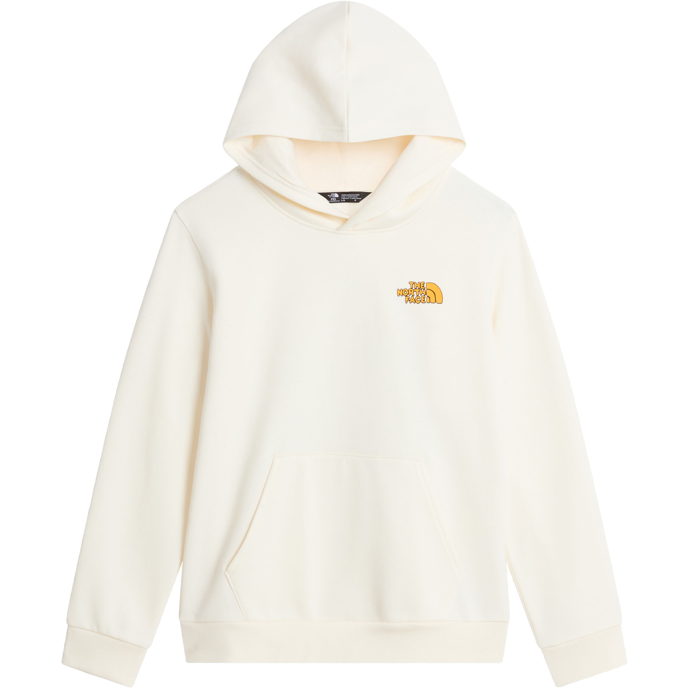 The North Face Teen B Outdoor Regular Kinder Hoodies weiss Größe 146 Lifestyle Atmungsaktiv