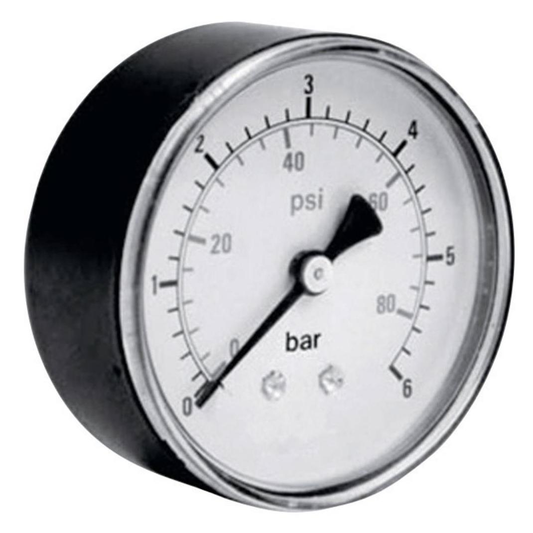 ICH Manometer 306.63.16 Anschluss (Manometer): Rückseite 0 bis 16 bar Aussengewi (306.63.16)