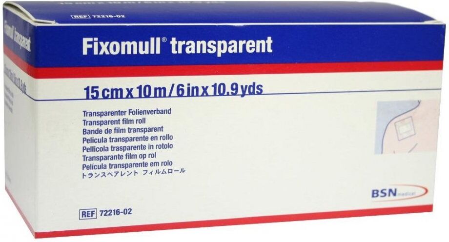 Fixomull transparent 10mx15cm 1stk