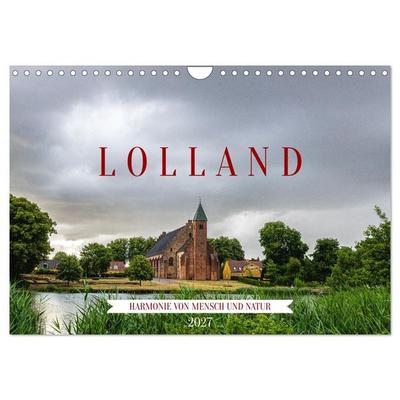 Lolland - Harmonie von Mensch und Natur (Wandkalender 2027 DIN A4 quer), CALVENDO Monatskalender