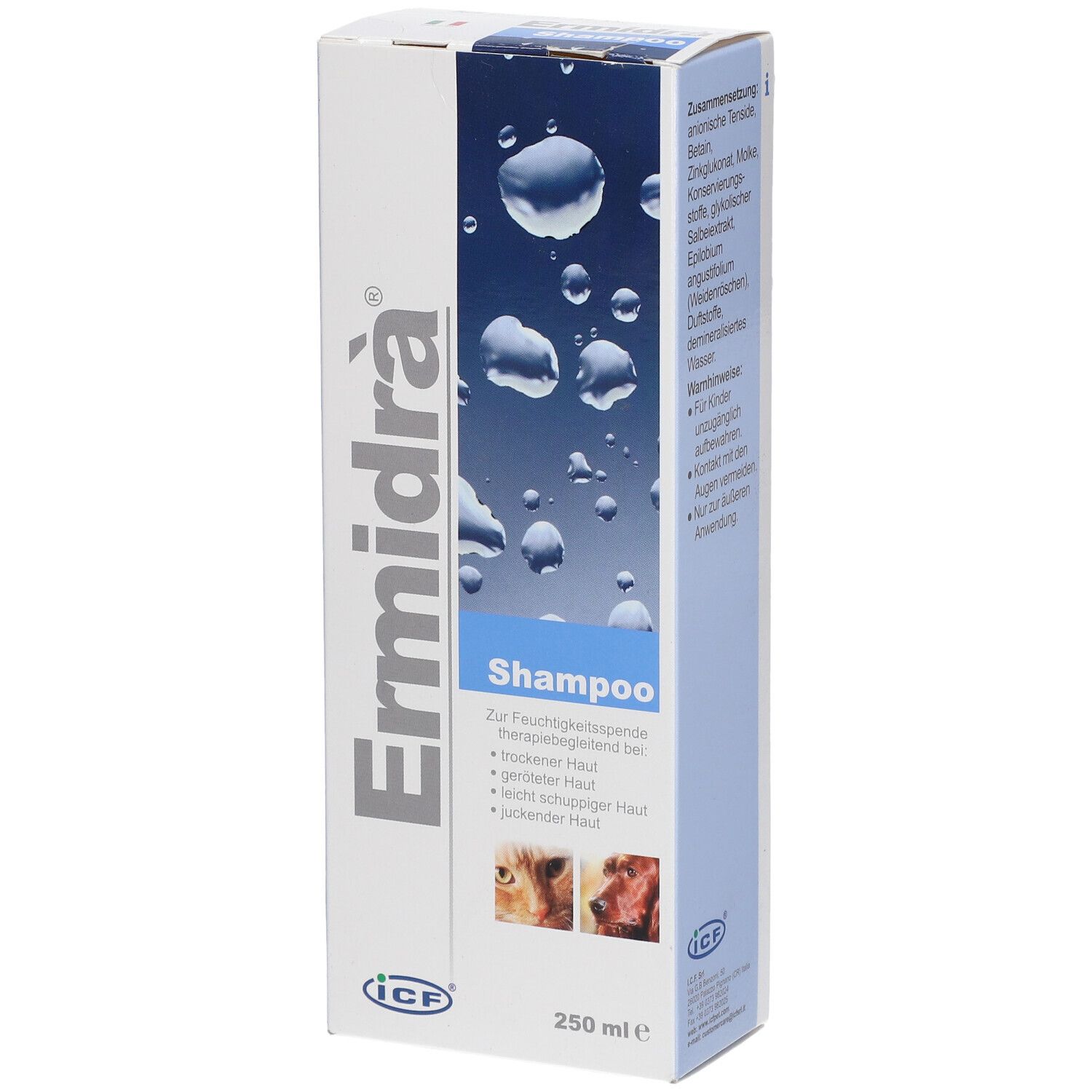 Ermidra Shampoo f.Hunde/Katzen 250 ml
