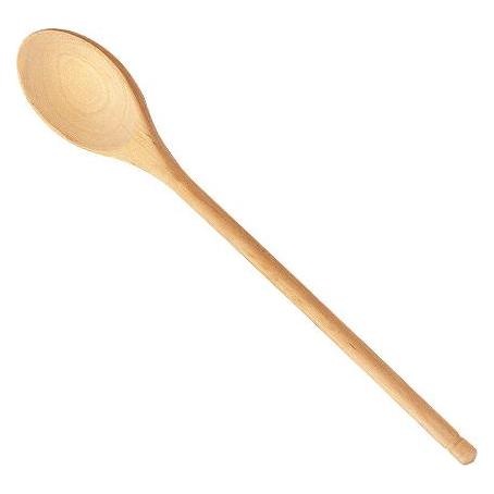 Tescoma Ovaler Kochlöffel WOODY, 25 cm (637314)