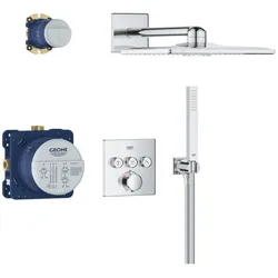 Grohe Precision SmartControl Duschsystem 34875000 Unterputz mit Vitalio SmartActive 310 Cube, chrom