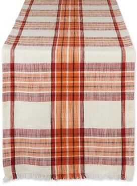 DII Americana Plaid Table Runner