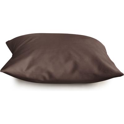 Kissenbezug IRISETTE "Paris 8000", schoko, B:40cm L:40cm, Mako-Satin, Obermaterial: 100% Baumwolle, Kissenbezüge, Kissenbezug, Hochwertiger Premium Kissenbezug