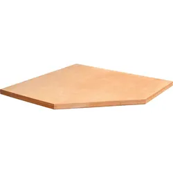 VAR Holz-Arbeitsplatte MO-52284 für Eckschrank 865 x 865 x 40 mm