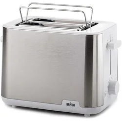 Braun HT 1510 WH 2 Scheiben, Toaster, Weiss