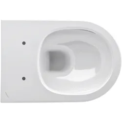 LAUFEN PRO Wand-Tiefspül-WC, spülrandlos, 360x530mm, verdeckte Befestigung, H8209660000001, Farbe: Weiß