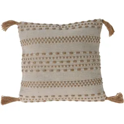 Kissen ANNA (BH 45x45 cm) - beige - BH 45x45 cm