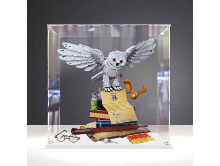 Acryl-Vitrine für #76391 Bausatz,staubdichte Vitrine – nur Vitrine(White-Base)