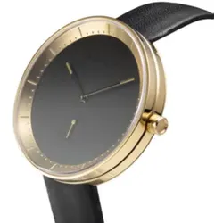 DOMENI - SIGNATURE SERIES  - gold leder / 40 MM