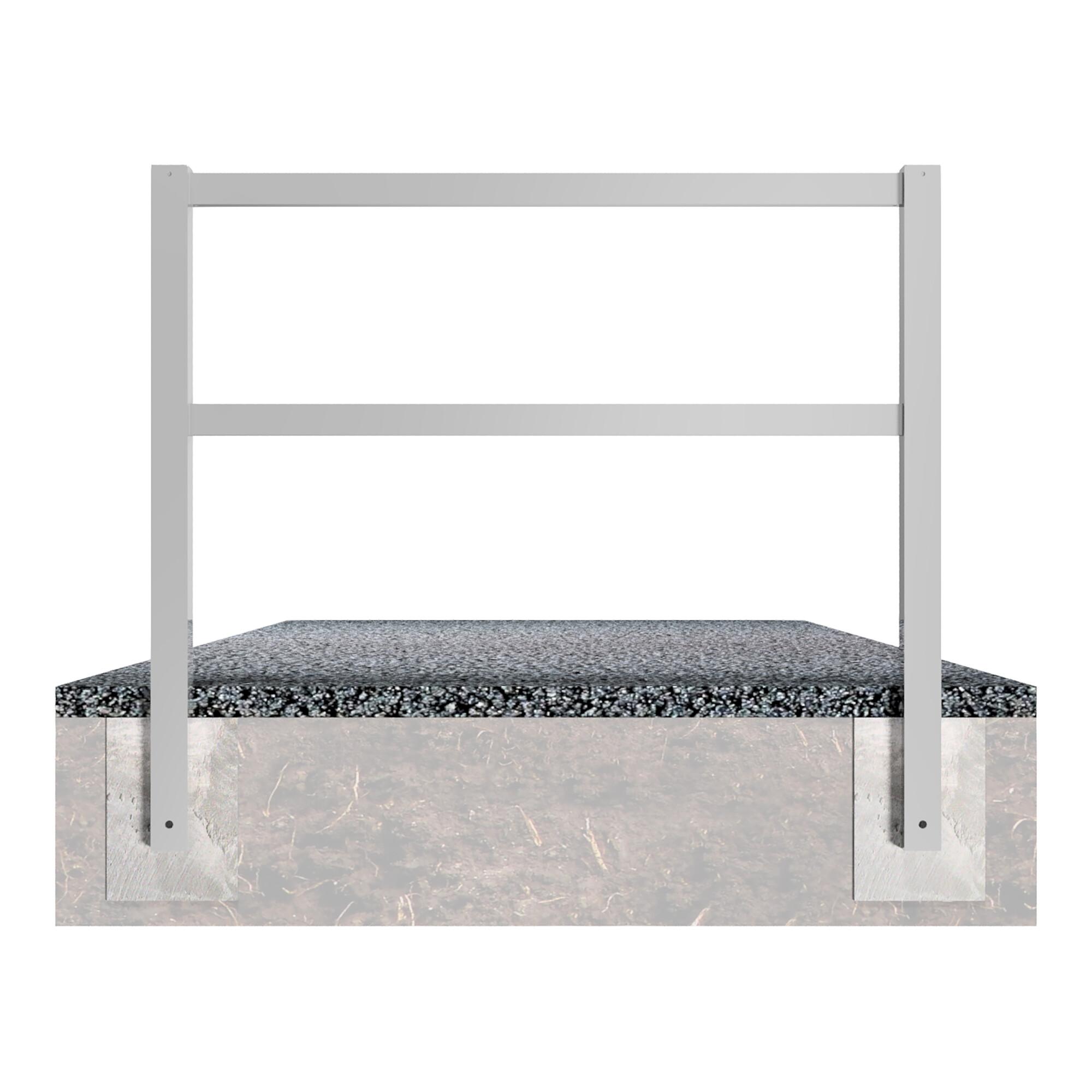 Schake Wegesperren 1,50m + Knieholm, kpl. verschweißt (4016_15)