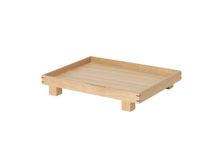 Ferm Living Plateau en bois Bon small Chêne