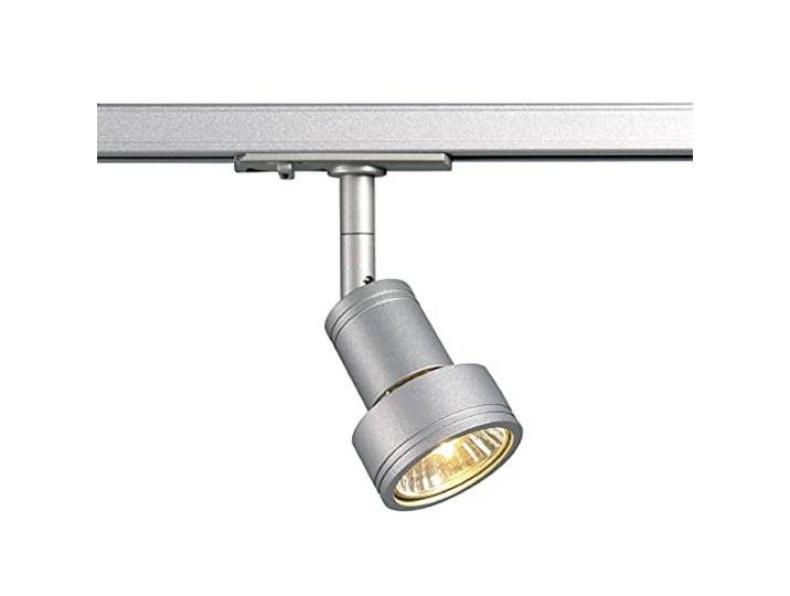 SLV Spot LED pour Rail Monophasé PURI Spot Orientable et Inclinable pour Rail\, Spot LED\, Projecteur de Plafond\, Plafonnier\, Système de Rail\, Eclairage Intérieur\, Lampe Triphasée