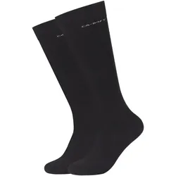 2er Pack camano Soft Kniestrümpfe 0005 - black 47-49