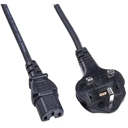 Cisco United Kingdom Ac Type A Power (2.44 m), Stromkabel, Schwarz