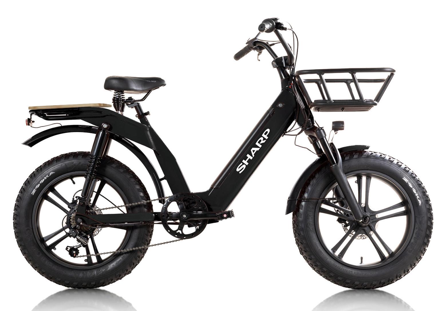 Sharp BK-UM03-EB, Lithium-Ion (Li-Ion), 12,6 Ah, 80 km, 48 V, 6 h, 604,8 Wh