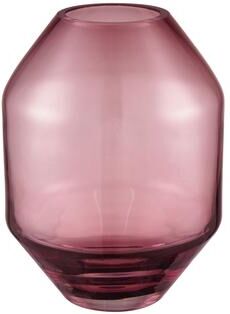 Elk Studio Elk Home Sofia Maroon Finish Glass 7.25 Inch Wide Vase