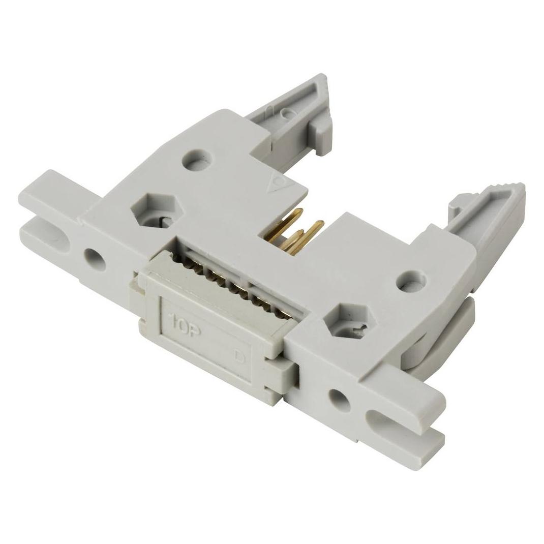Tru Components TC-13537780 Pfosten-Steckverbinder mit Auswurfhebel lang Rasterma (TC-13537780)