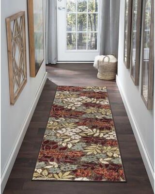 Alise Rugs Decora Shabby Chic Floral Indoor Area Rug