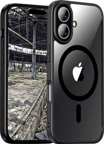 JT Berlin Case Apple iPhone 17 Schwarz, Transparent MagSafe kompatibel, Stoßfest 11159