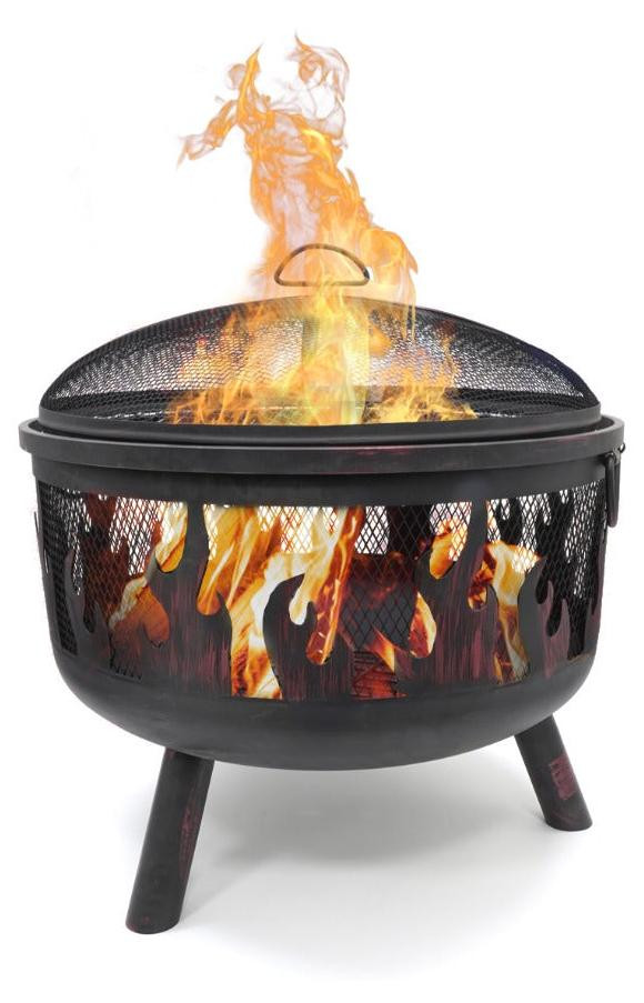 HEAT vuurkorf met hoornset, grillrooster en vlambreker