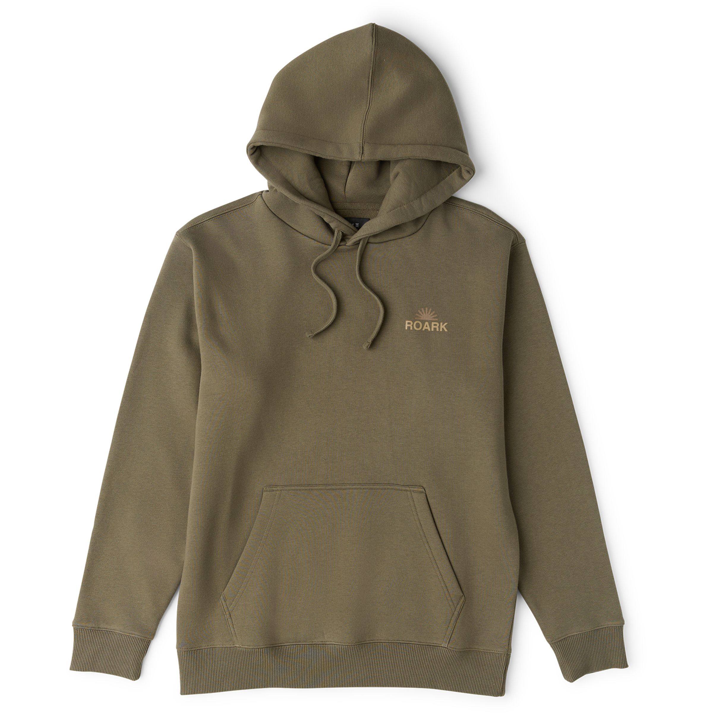 Roark Tri Camp Herren Hoodies oliv Größe S Lifestyle Atmungsaktiv