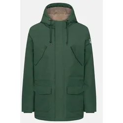 Derbe Winterjacke Festholm Herren Grün Warm Gefüttert