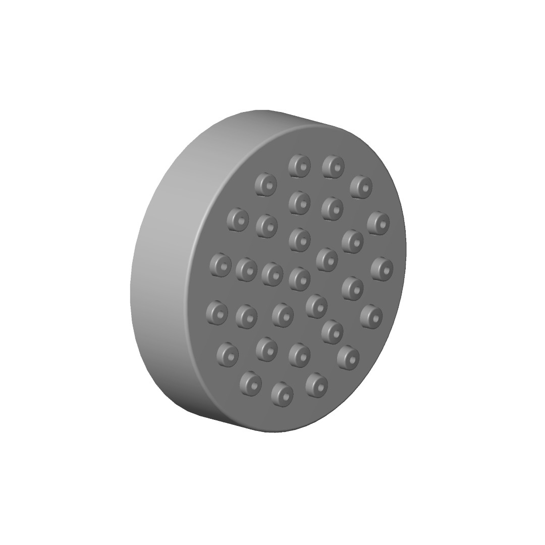 Dornbracht Sprayface für Spülbrausen Ersatzteile 90120801800 D. 35 x 9 mm Platin 90120801800-08