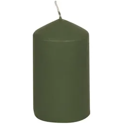 Stumpenkerze 10 cm Wachs Schilf