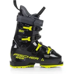 FISCHER Kinder Ski-Schuhe RC4 60 JR GW BLACK/BLACK, Größe 27.5 in Schwarz Schwarz
