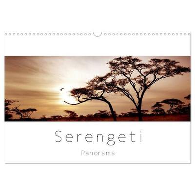 Serengeti Panorama (Wandkalender 2027 DIN A3 quer), CALVENDO Monatskalender
