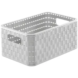 Korb COUNTRY mistelweiß (BHT 28x13x19 cm) - BHT 28x13x19 cm