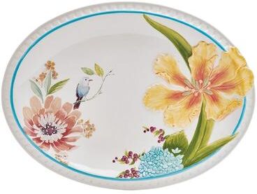 Fitz and Floyd Meadow Large Platter, 14.25 Inch