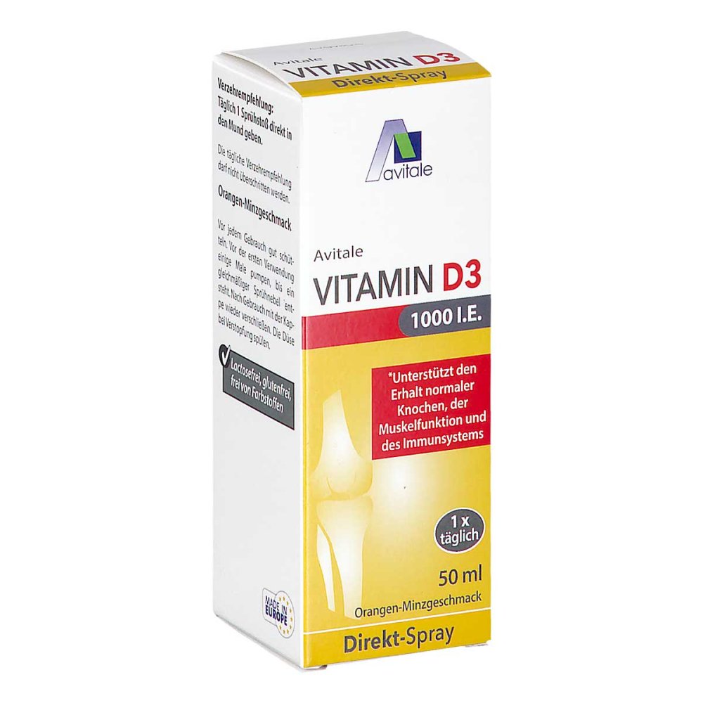 Avitale GmbH Vitamin D3 1000 I.E. Direkt-Spray 18432734